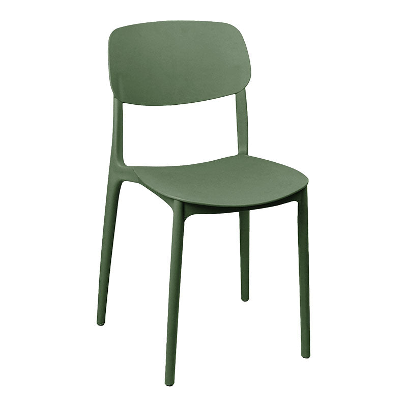 Трапезен комплект   BERDIAN 3 бр. с маса тъмнозелена pp 60x60x76см