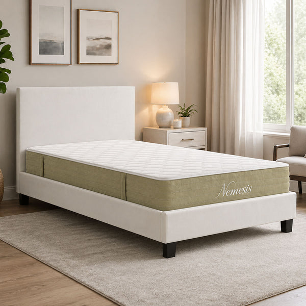 Легло с матрак PURE-SERENITY pu бяло 100x200см