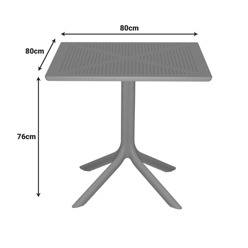 Комплект за хранене ZOI  3 части капучино pp 80x80x74см