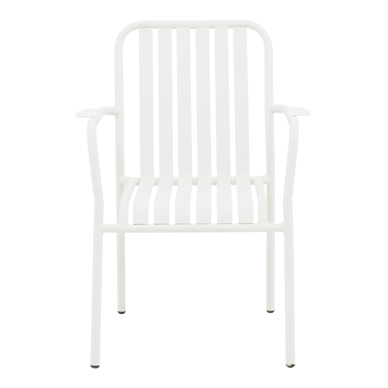 Комплект за хранене dagyn vista комплект 7 части бял алуминий 180-240x90x76см