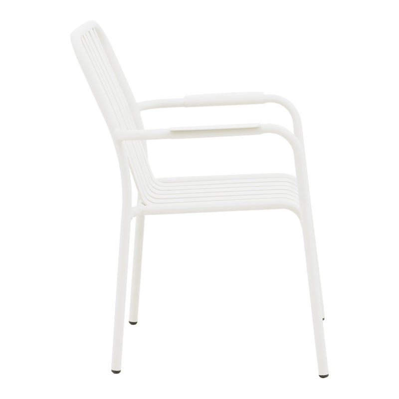 Комплект за хранене dagyn vista комплект 7 части бял алуминий 180-240x90x76см