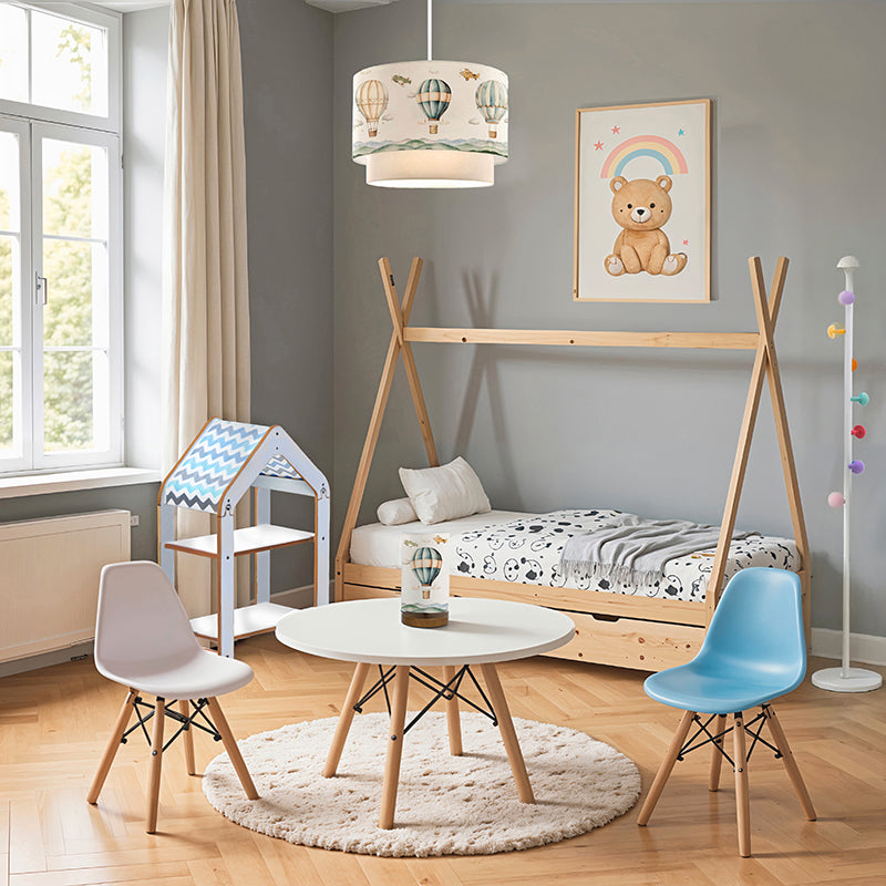 Детска настолна лампа BALON многоцветна D15x30см