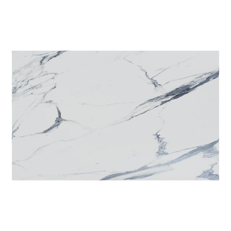 Плот за маса SOLACE werzalit бял мрамор 120x80см дебелина 35мм