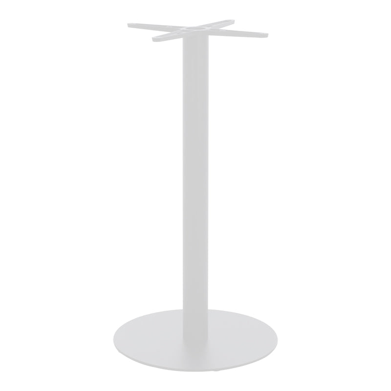 Основа за бар маса  метална бяла D40x108см