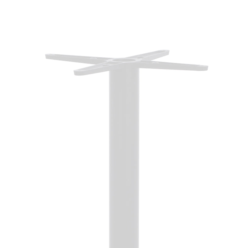 Основа за бар маса  метална бяла D40x108см