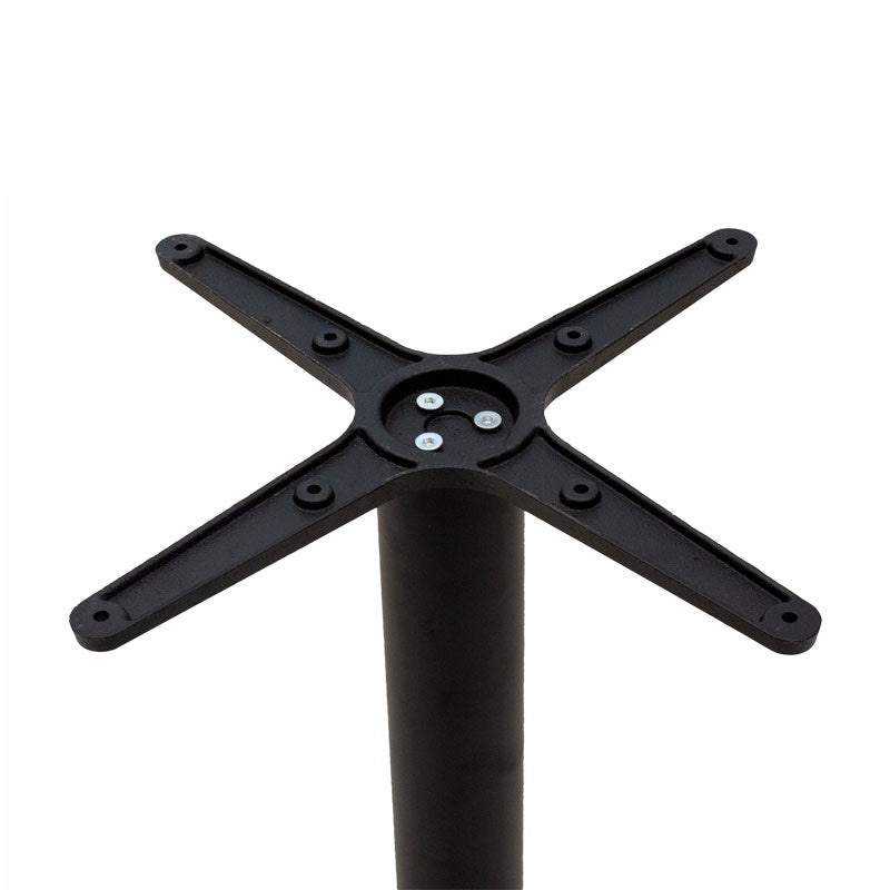 Основа за бар маса Ntona метална черна 62x62x108cm