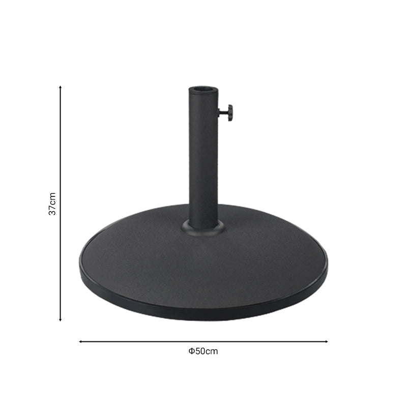 Циментово сива основа за чадър Elfie 25кг D50см