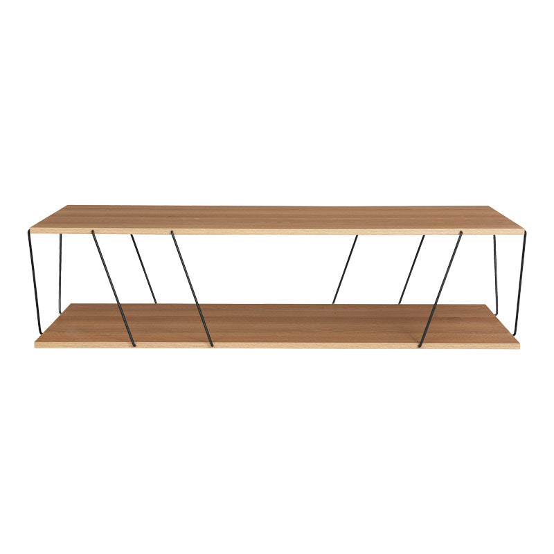 Холна маса TARS сонома-черен цвят  120x50x30см