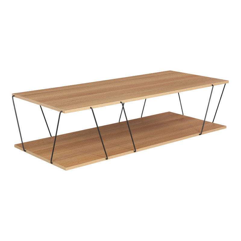 Холна маса TARS сонома-черен цвят  120x50x30см