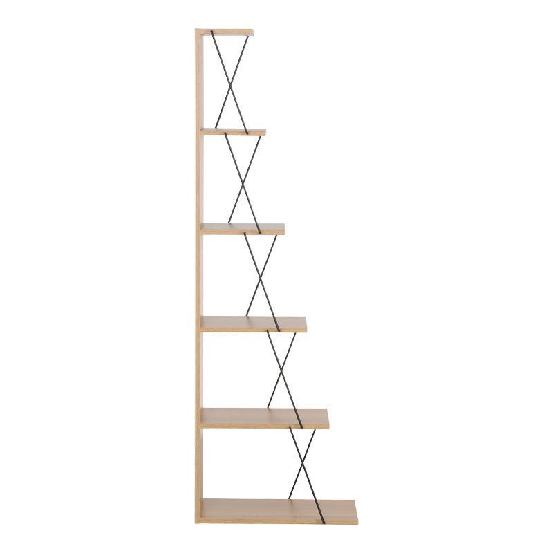 Етажерка Tars сонома-черен цвят 50x22x150см