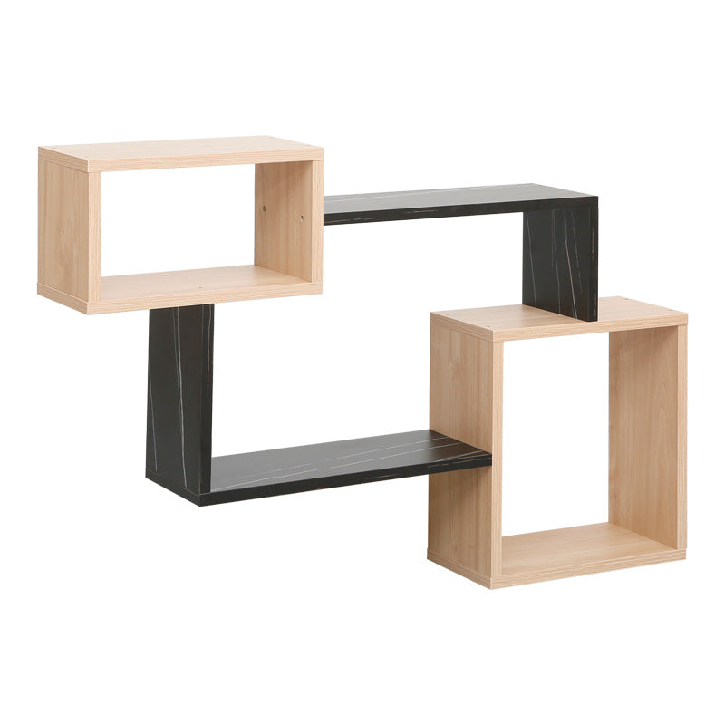 Стенен рафт beldra в естествен и мраморен цвят 84x15x57.8cm