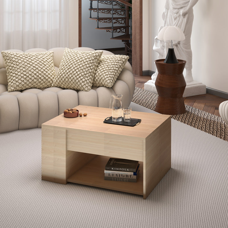 Маса Aravis с  в естествен нюанс 80x60x42см