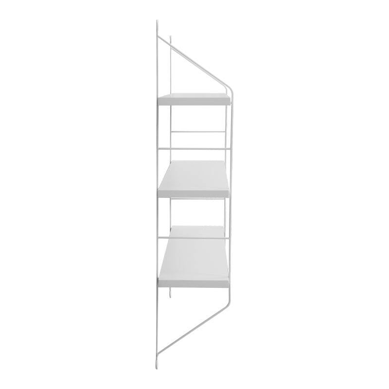 Стенен рафт VENDER бял 60x15x70см