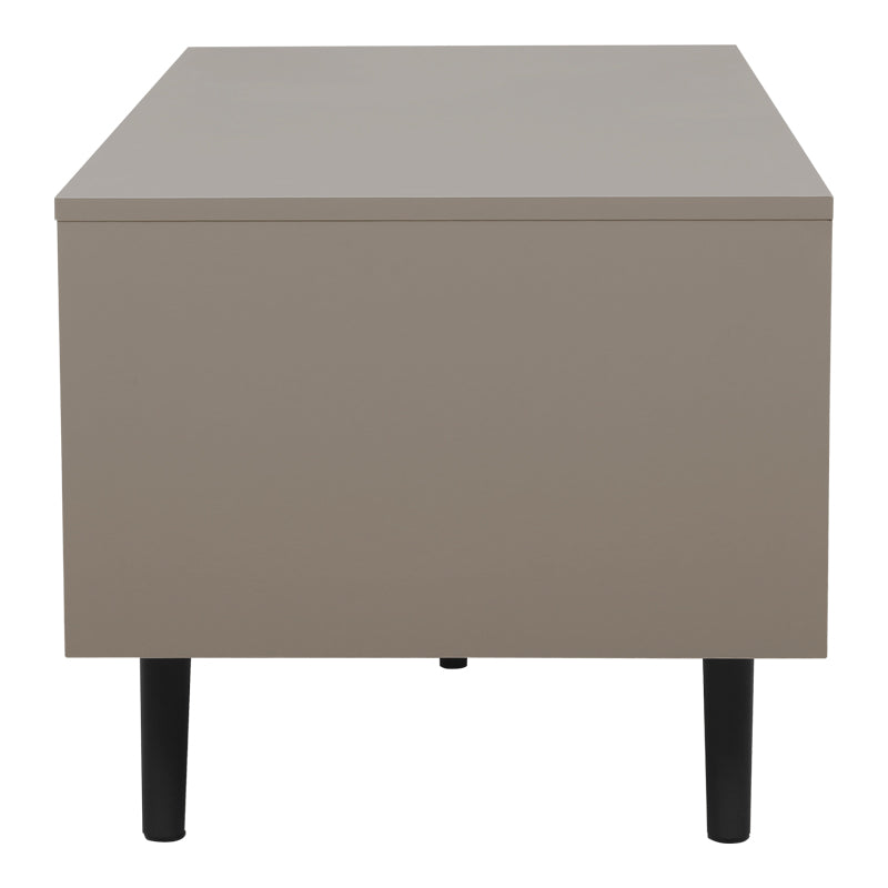 Холна маса NECTRA бежово с черно 100x50x45см