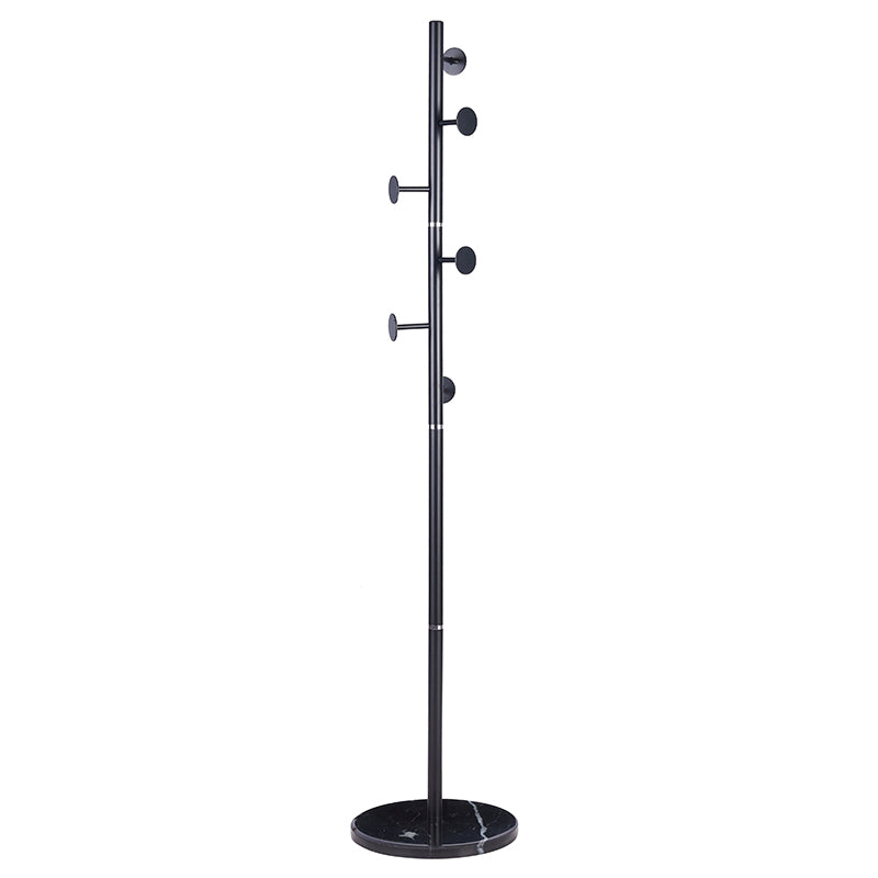 Закачалка за дрехи  Adriana metal black D37x172см