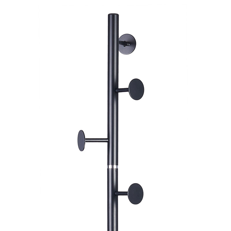Закачалка за дрехи  Adriana metal black D37x172см