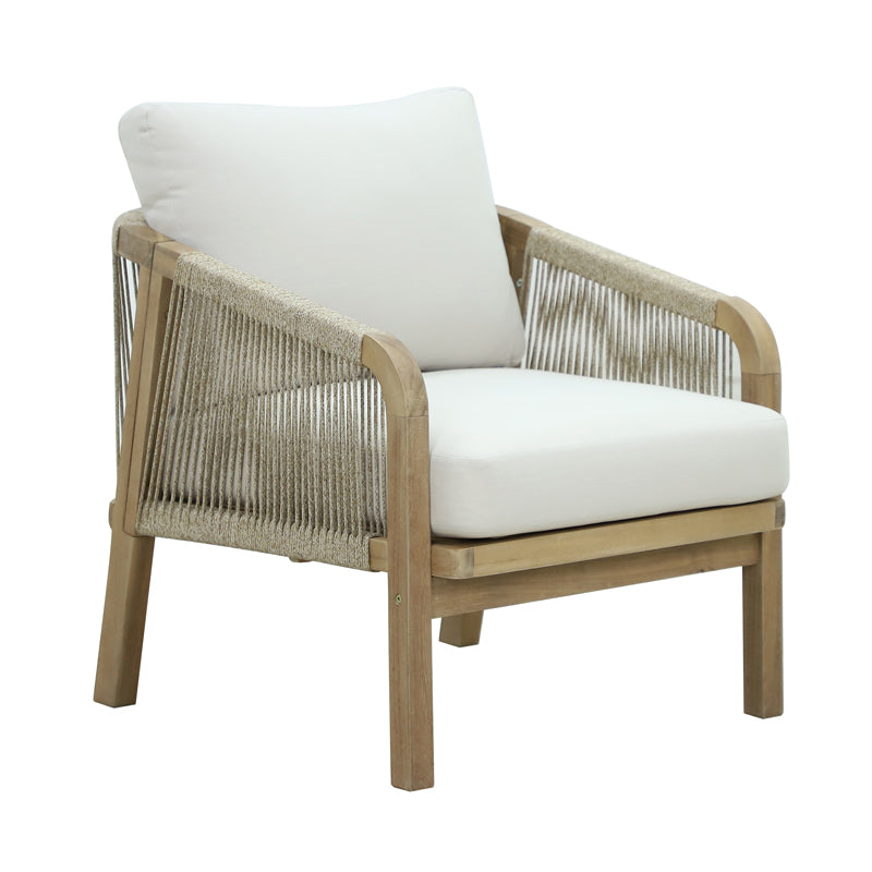 4бр холна гарнитура Malibu  дамаска акациево дърво масив