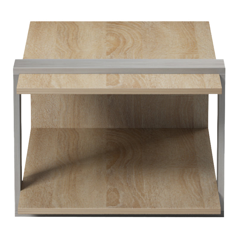 Холна маса Masasi в цвят сонома-сив цимент 80x50x35см