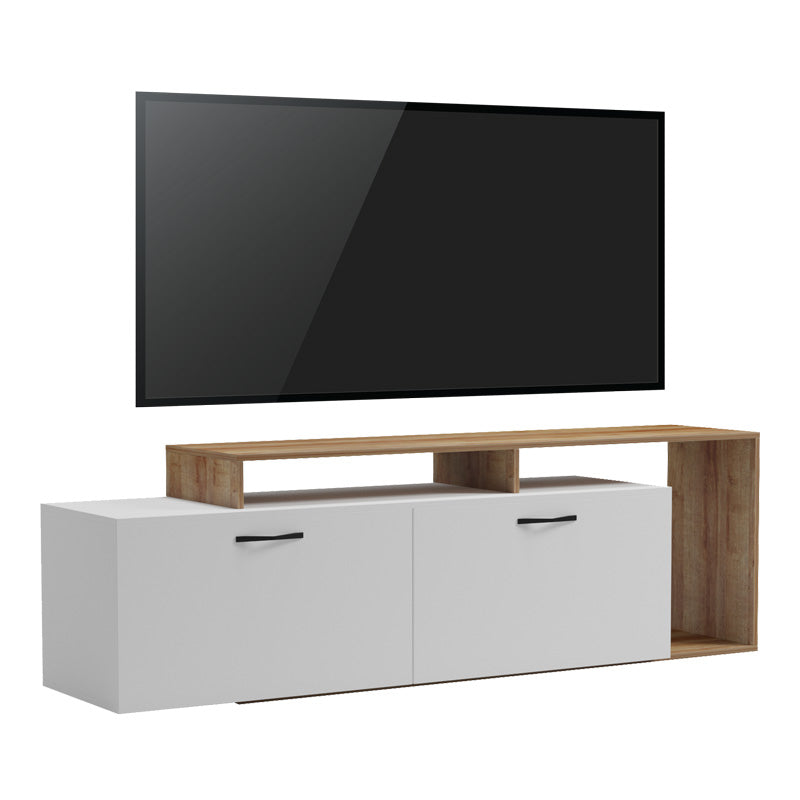 Тв шкаф TOBLER цвят бял дъб 170x40x53см