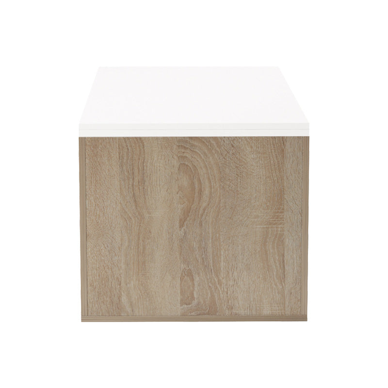 Разтегателна холна маса extera в бяло-сонома нюанс 100-160x50x45см