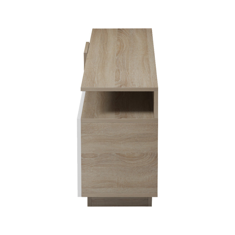 Бюфет VENDORA в sonoma-бял цвят 150x29.5x46.3cm