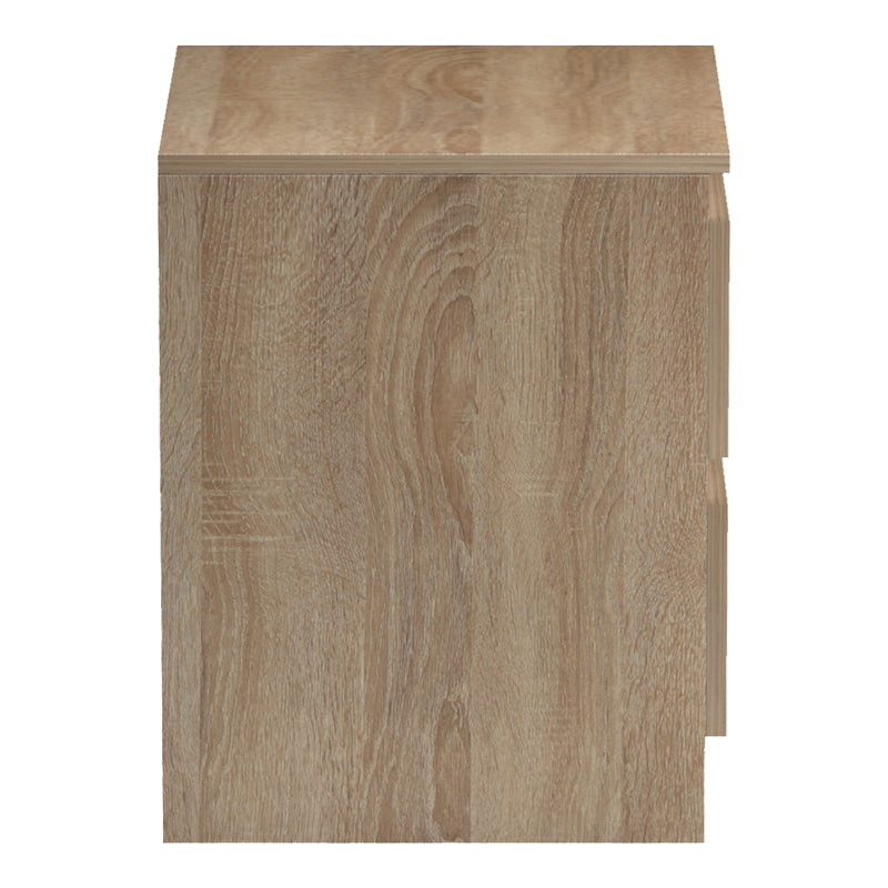 Нощно шкафче Verena сонома-бяло 40x40x50см