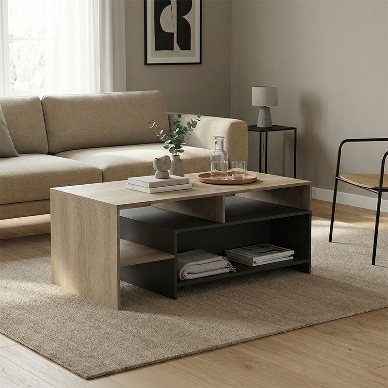 Холна маса CONSA сонома - антрацит 120x60x52.8см