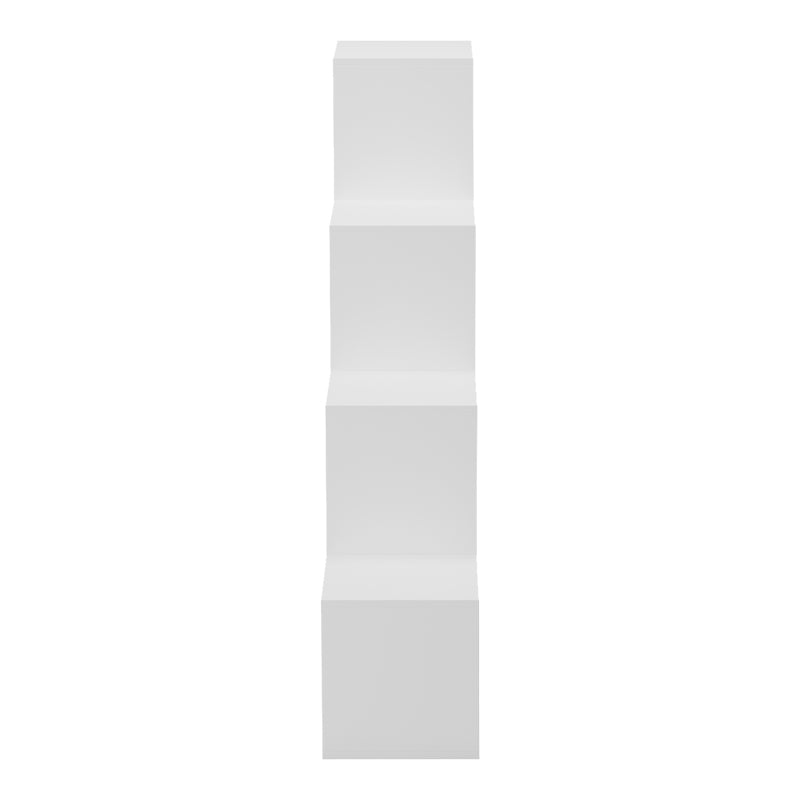 Бяла библиотека SKALA 129.5x29x129.5 см