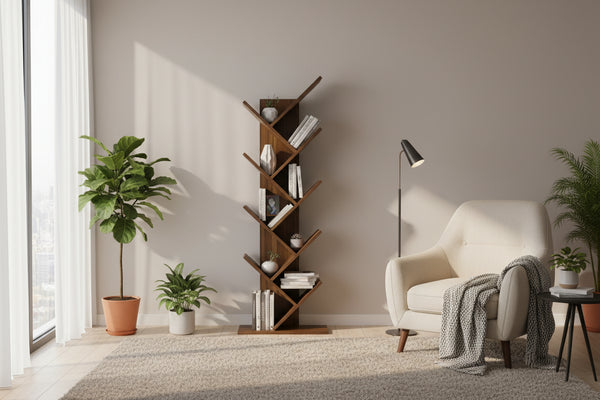 Библиотека FYLLO орех 50x25x141.5 см