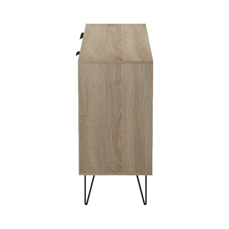Бюфет BALAIN сонома-антрацит 142x35.5x83см