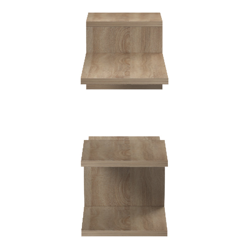 Стенен рафт Galler сонома 79x19.5x18см