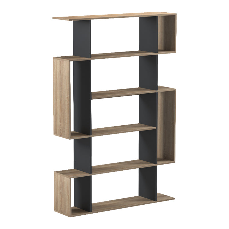 Библиотека MITO сонома-антрацит  108.5x25x161см