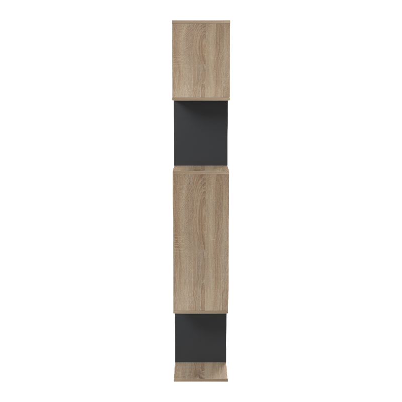Библиотека MITO сонома-антрацит  108.5x25x161см