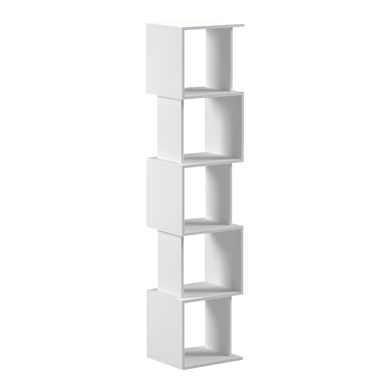 Бяла библиотека CUBIK 35x30x161см