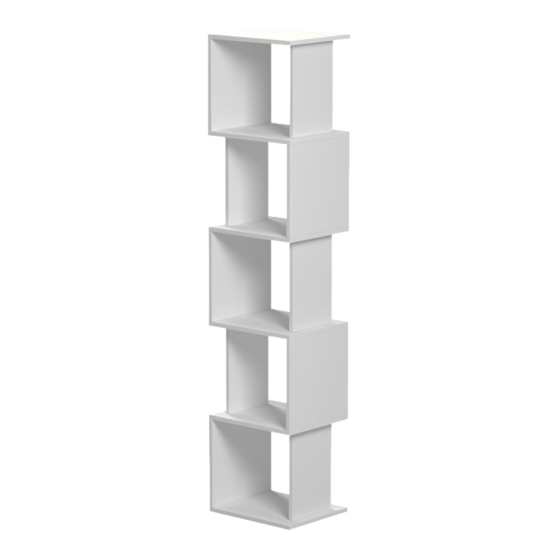 Бяла библиотека CUBIK 35x30x161см