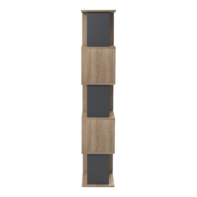Библиотека CUBIK сонома - антрацит 35x30x161см
