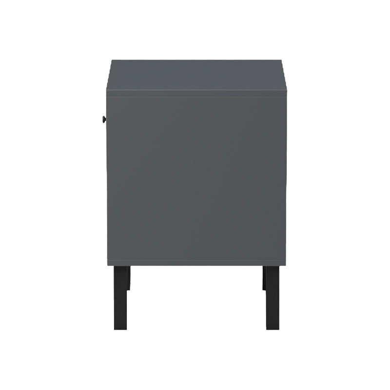 Нощно шкафче TUSKANY сонома-антрацит 40x40x55см