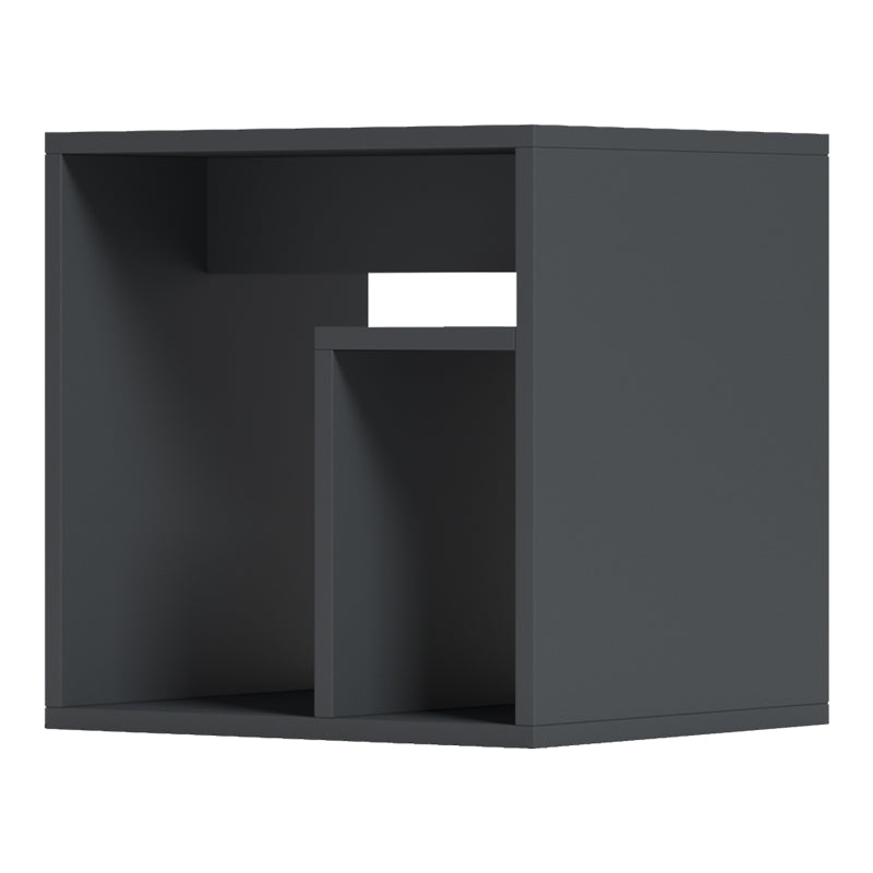 Нощно шкафче Double антрацит 40x35x40см