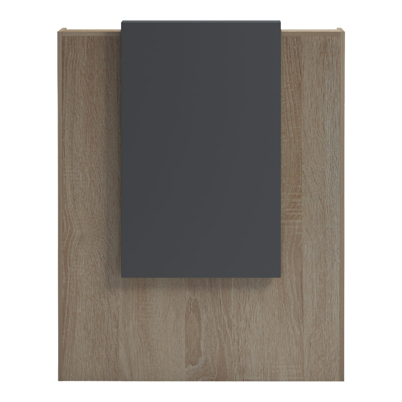Рецепция ZOWEL с led осветление sonoma-antracit 90x40x110cm