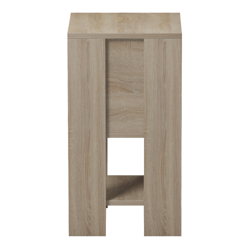 Нощно шкафче  REPPO сонома-антрацит 30x30x55см