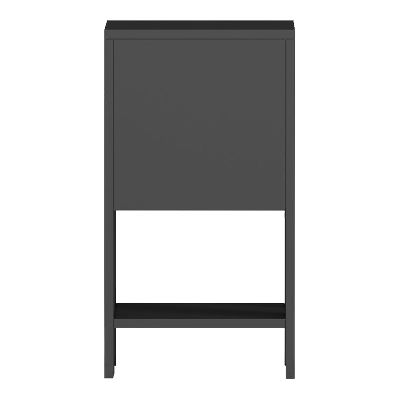 Нощно шкафче  REPPO черно 30x30x55см