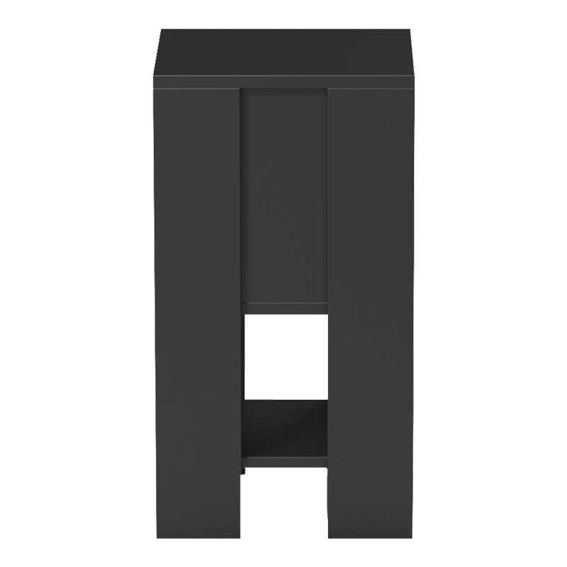 Нощно шкафче  REPPO черно 30x30x55см