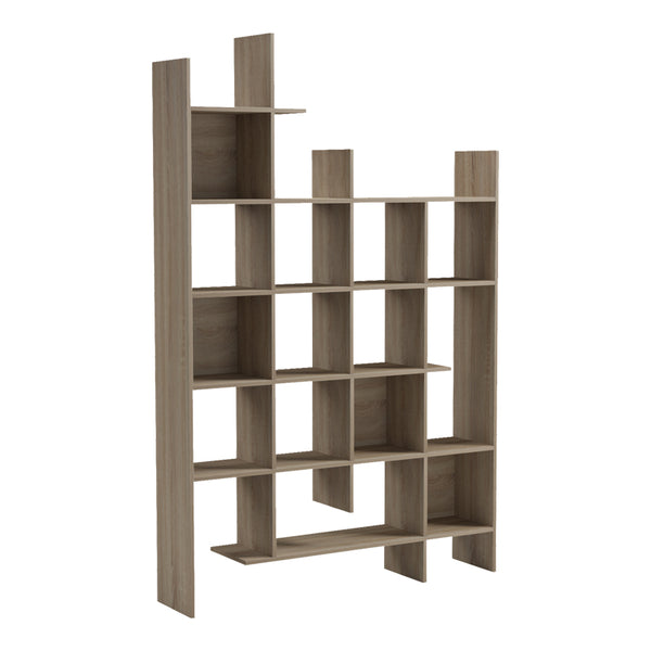 Библиотека MANCO сонома 122x25.5x188 см
