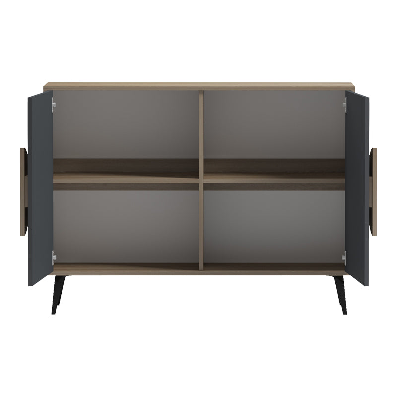 Бюфет GORA сонома - антрацит 110x35.5x82см