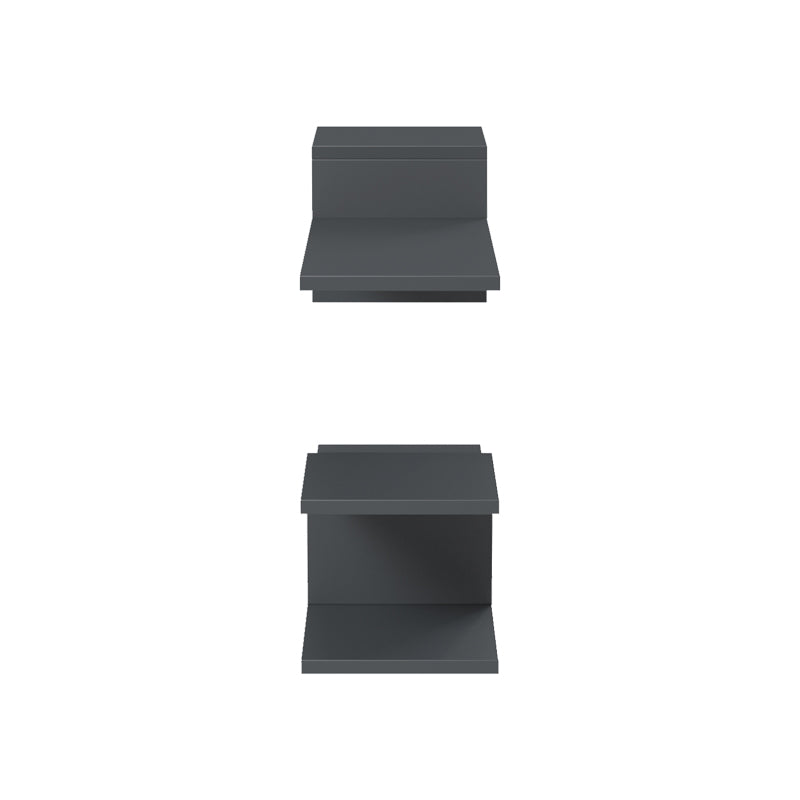 Стенен рафт sumpa 2 бр. антрацит 65x20x18 см