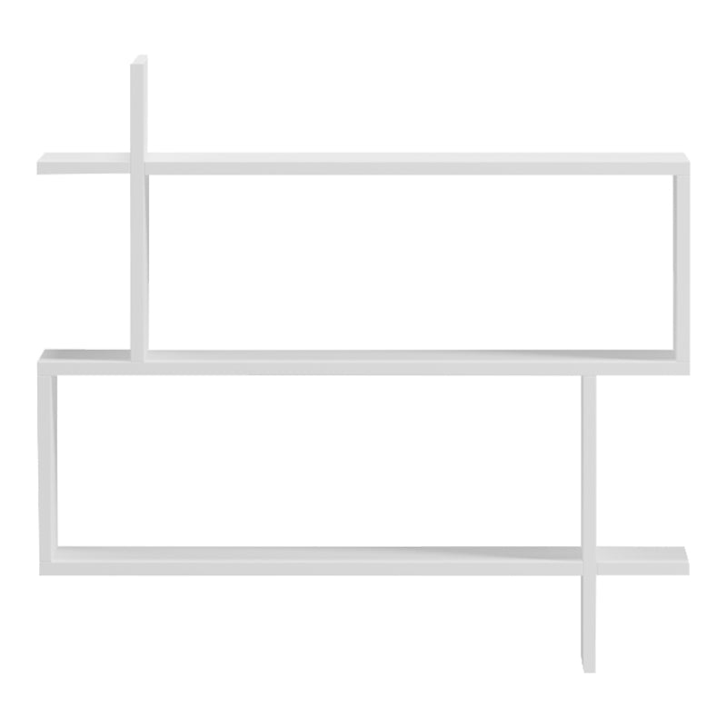 Стенен рафт цвят бял 70x22x65.5см