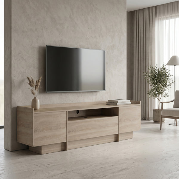 Поставка за телевизор DERDEN сонома 197x38x58см