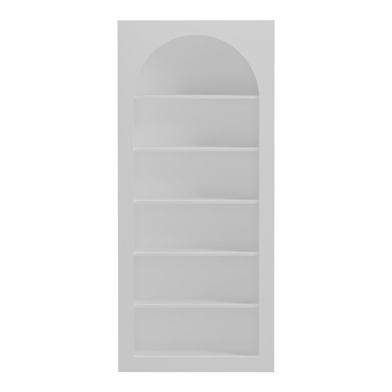 Етажерка за книги boke бяла 80x31.5x180см