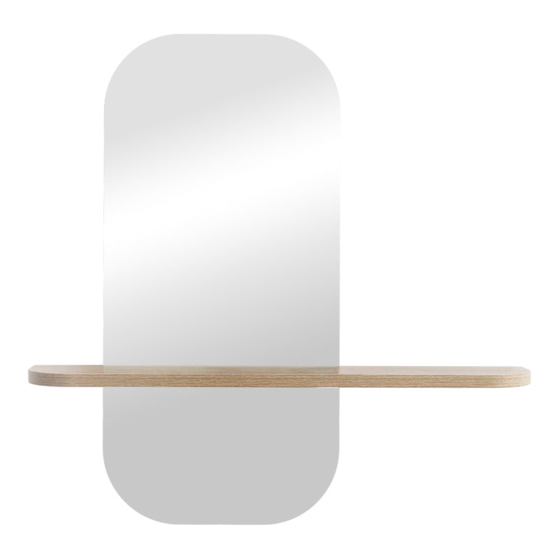 Огледало lunaria mdf в естествено покритие 60x11.5x60см