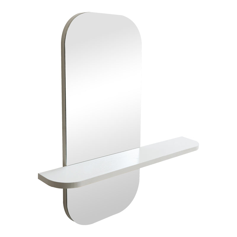 Огледало lunaria бяло mdf 60x11.5x60см